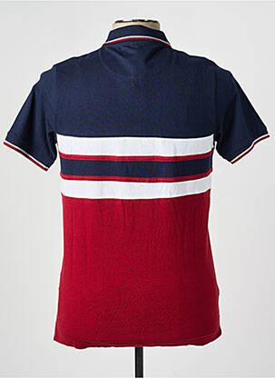 Polo coupe droite manches courtes bleu CAMBERABERO homme
