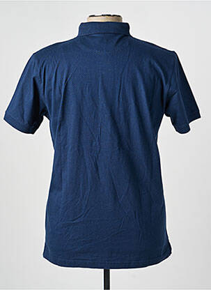 Polo coupe droite manches courtes bleu CAMBERABERO femme