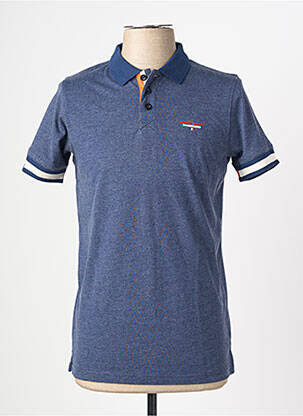 Polo coupe droite manches courtes violet CAMBERABERO homme