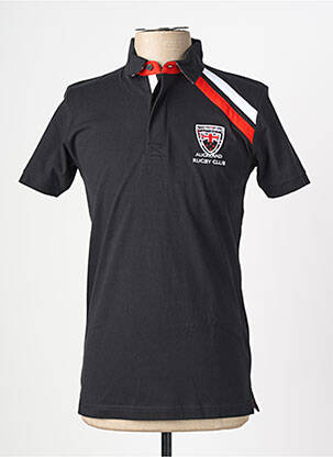 Polo coupe droite manches courtes noir CAMBERABERO homme