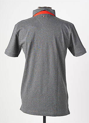 Polo coupe droite manches courtes gris CAMBERABERO homme