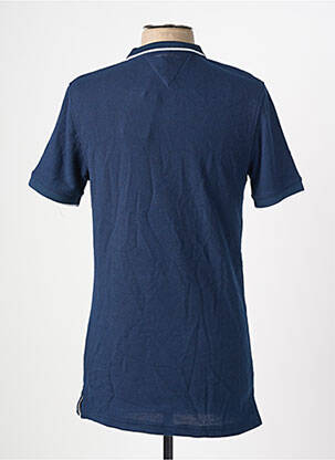 Polo coupe droite manches courtes bleu CAMBERABERO homme