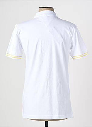 Polo tissage jersey manches courtes blanc CAMBERABERO homme