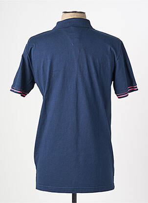 Polo coupe droite manches courtes bleu CAMBERABERO homme