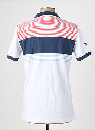 Polo coupe droite manches courtes blanc CAMBERABERO homme