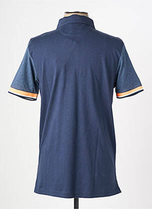 Polo coupe droite manches courtes bleu CAMBERABERO homme