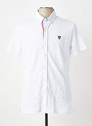 Chemise manches courtes manches courtes blanc CAMBERABERO homme