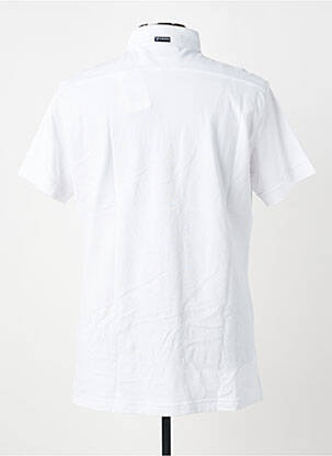 Chemise manches courtes coupe droite blanc CAMBERABERO homme
