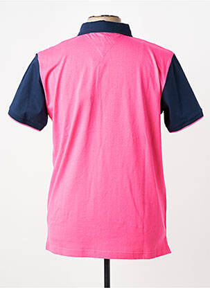 Polo coupe droite manches courtes rose CAMBERABERO homme