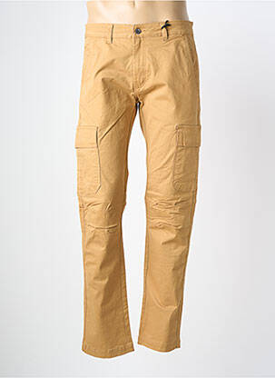 Pantalon cargo stretch taille normale marron DAYTONA homme