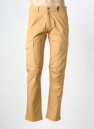 Pantalon cargo stretch taille normale marron DAYTONA homme