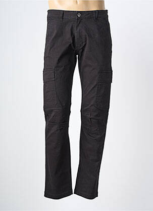 Pantalon cargo slim noir DAYTONA femme