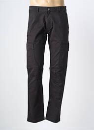 Pantalon cargo poches noir DAYTONA femme