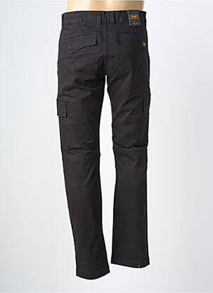 Pantalon cargo slim noir DAYTONA femme