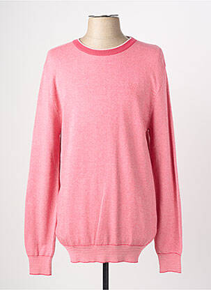 Pull stretch manches longues rose CAMBERABERO homme