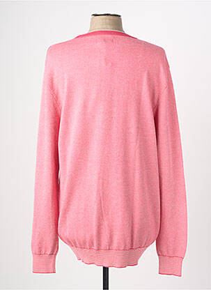 Pull stretch manches longues rose CAMBERABERO homme