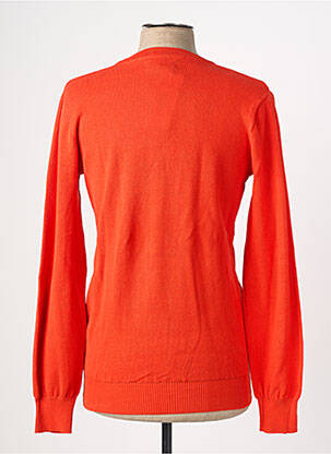 Pull stretch manches longues orange CAMBERABERO homme
