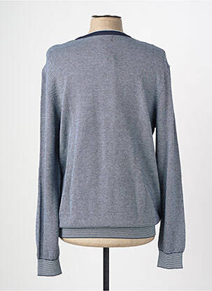 Pull stretch manches longues bleu CAMBERABERO homme