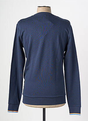 Sweat-shirt stretch manches longues bleu CAMBERABERO homme