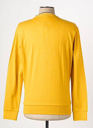 Sweat-shirt stretch manches longues jaune CAMBERABERO homme
