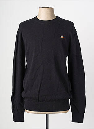 Pull stretch manches longues noir CAMBERABERO homme