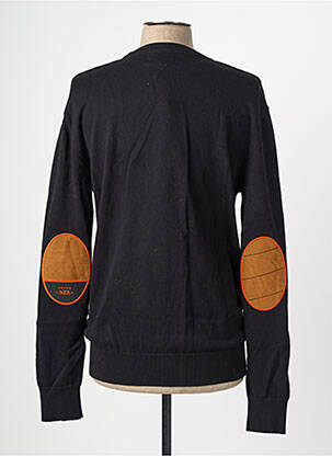 Pull stretch manches longues noir CAMBERABERO homme