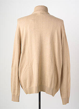 Pull stretch manches longues beige CAMBERABERO homme