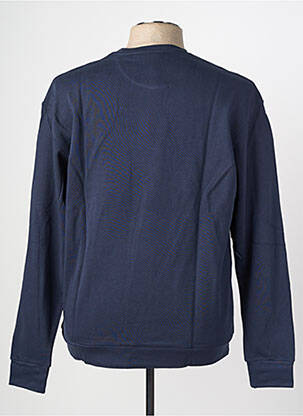 Sweat-shirt stretch manches longues bleu CAMBERABERO homme