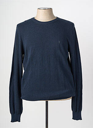 Pull stretch manches longues bleu CAMBERABERO homme