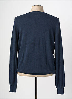 Pull stretch manches longues bleu CAMBERABERO homme