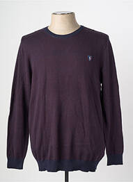 Pull stretch manches longues rouge CAMBERABERO homme
