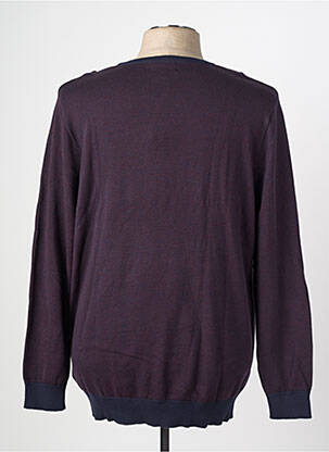 Pull stretch manches longues rouge CAMBERABERO homme