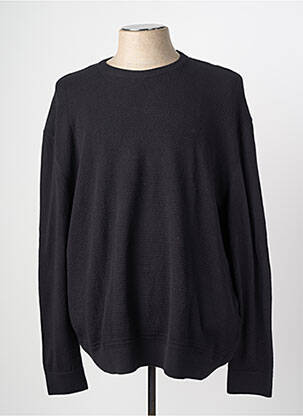 Pull stretch manches longues noir CAMBERABERO homme