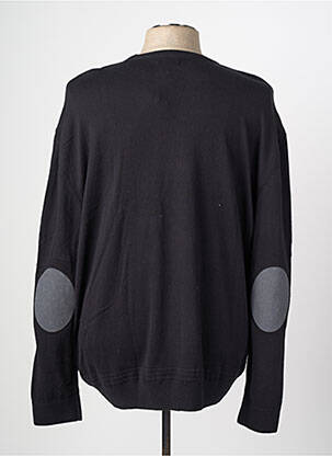 Pull stretch manches longues noir CAMBERABERO homme