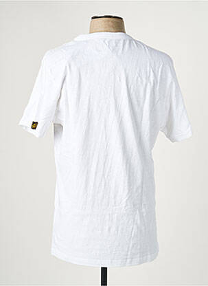T-shirt stretch manches courtes blanc DAYTONA homme