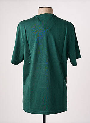 T-shirt coupe droite manches courtes vert DAYTONA homme