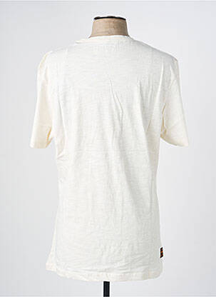 T-shirt stretch manches courtes beige DAYTONA homme