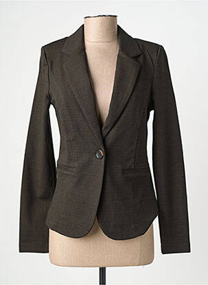 Blazer poches marron ICHI femme