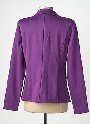 Blazer poches violet ICHI femme
