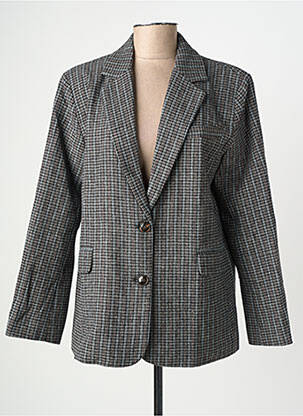 Blazer poches gris GRACE & MILA femme