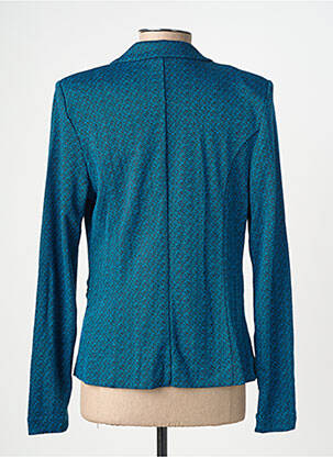 Blazer poches bleu ICHI femme