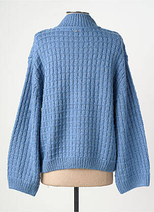 Pull stretch manches longues bleu RUE MAZARINE femme