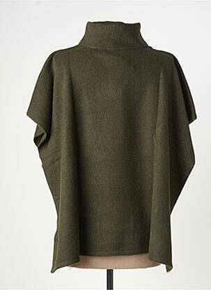 Pull tunique stretch manches 3/4 vert B.YOUNG femme