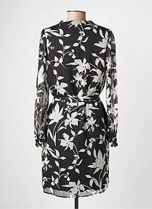 Robe courte manches longues manches longues noir LPB femme