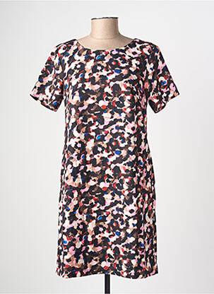 Robe courte manches courtes manches courtes noir MOLLY BRACKEN femme