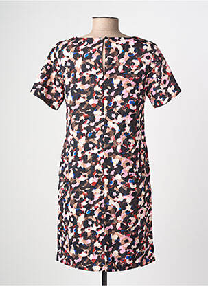Robe courte manches courtes manches courtes noir MOLLY BRACKEN femme