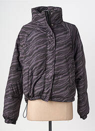 Doudoune poches sans capuche gris ICHI femme