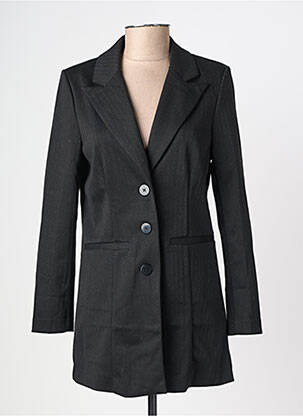 Blazer poches noir ICHI femme