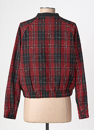 Veste casual finition intérieure doublée rouge LILI SIDONIO femme
