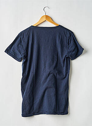 T-shirt coupe droite manches courtes bleu KNOWLEDGE COTTON APPAREL homme